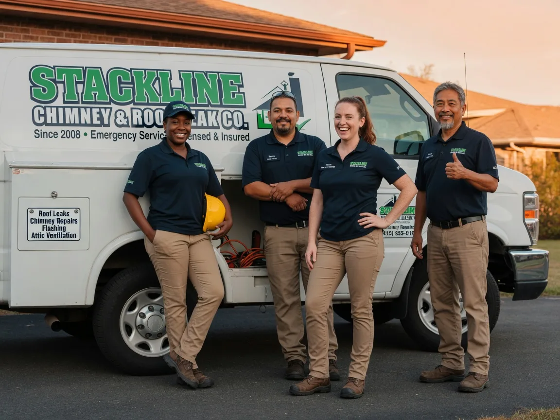 Chimney flashing repair company in Rushsylvania, OH